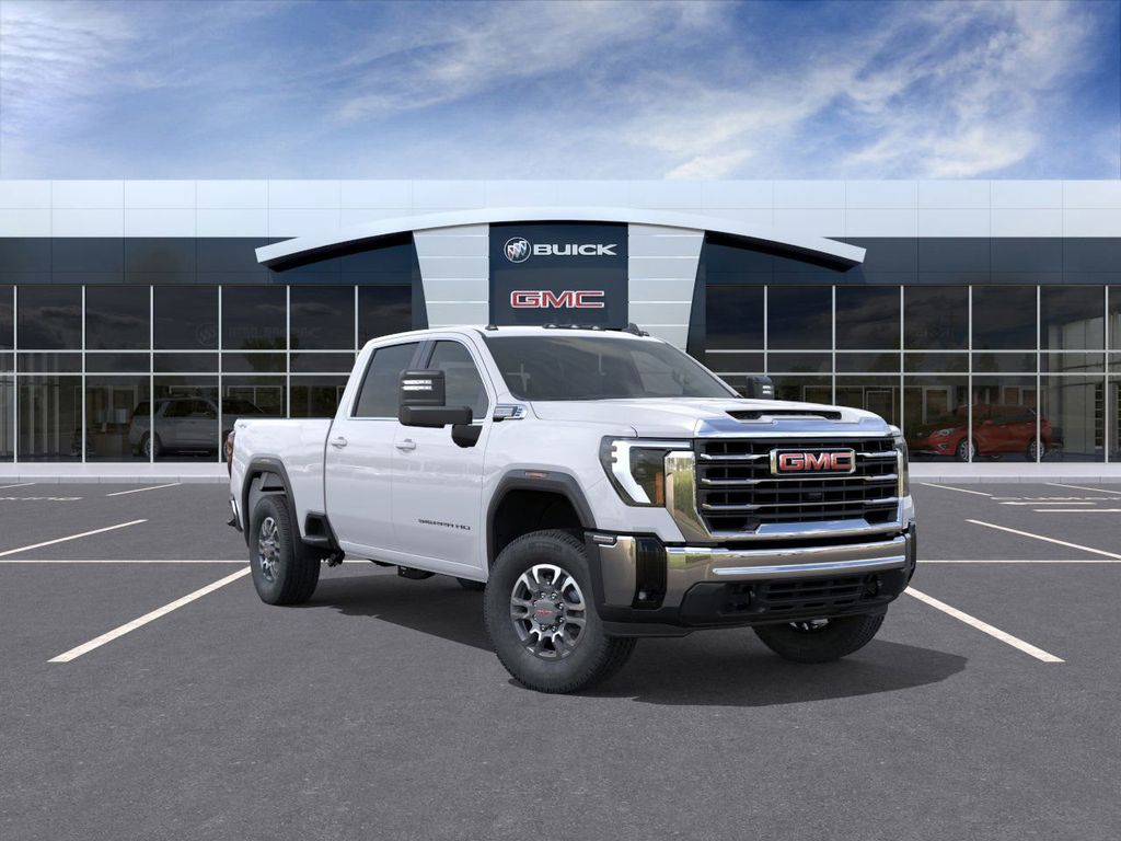 Summit White 2026 GMC Sierra 2500HD Pickup Truck Four-Wheel Drive Automatic