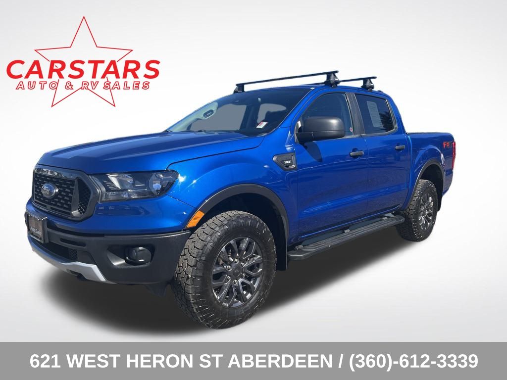2020 Lightning Blue Ford Ranger XLT 4X4 Truck