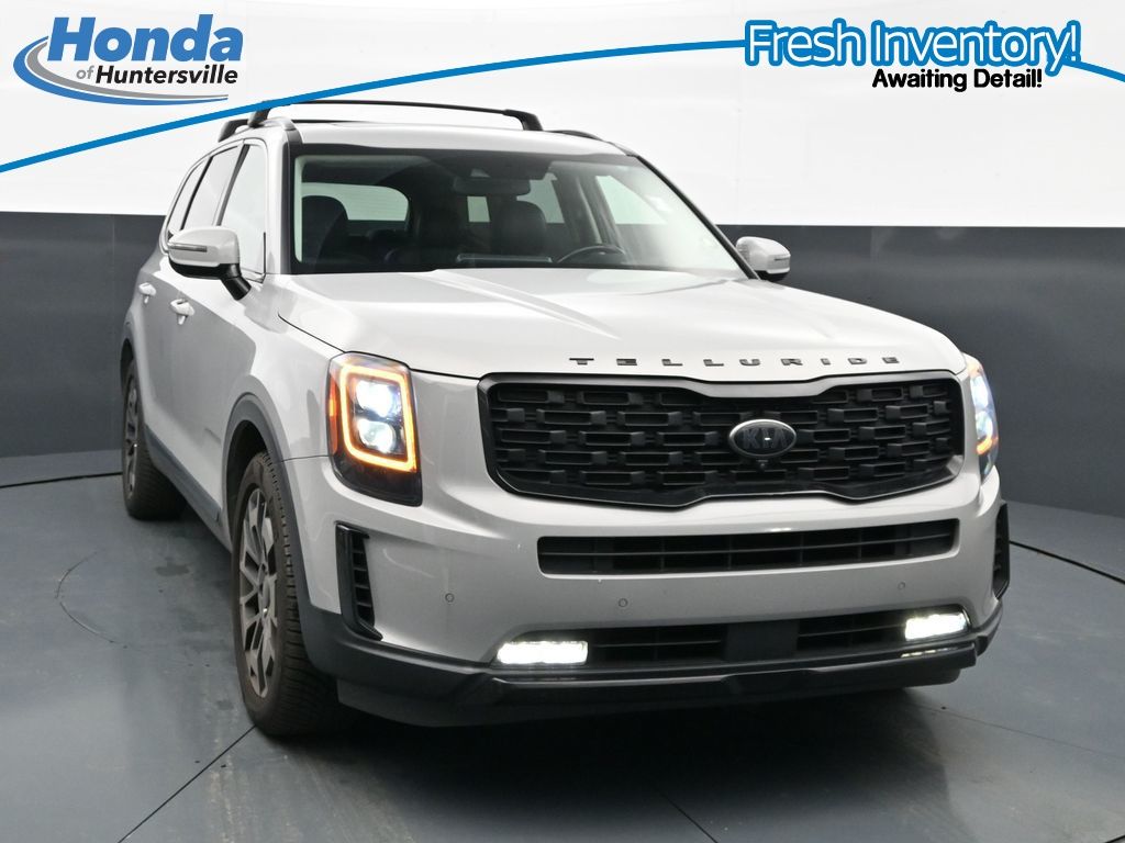 Wolf Gray 2021 Kia Telluride SX AWD SUV / Crossover All-Wheel Drive 8-Speed Automatic