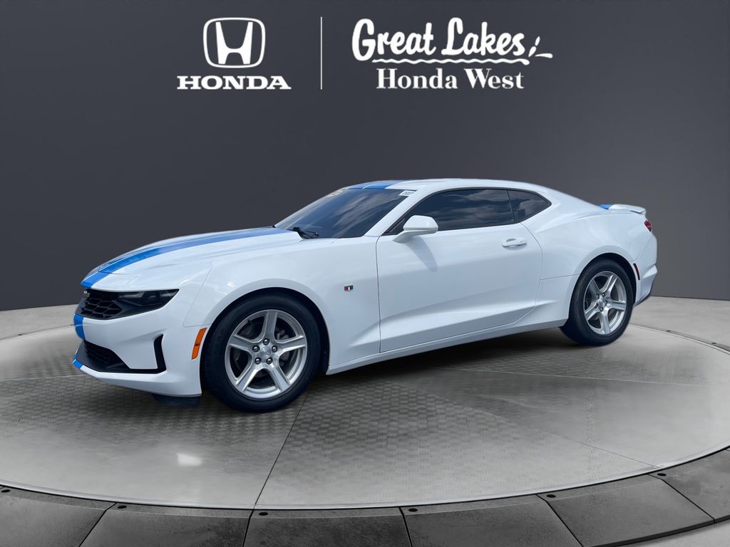 Summit White 2022 Chevrolet Camaro Coupe Rear-Wheel Drive 8-Speed Automatic