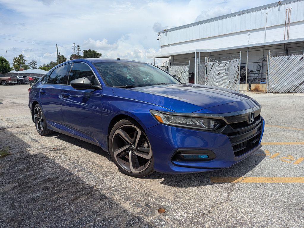  2018 Honda Accord Sedan Front-Wheel Drive Continuously Variable Transmission