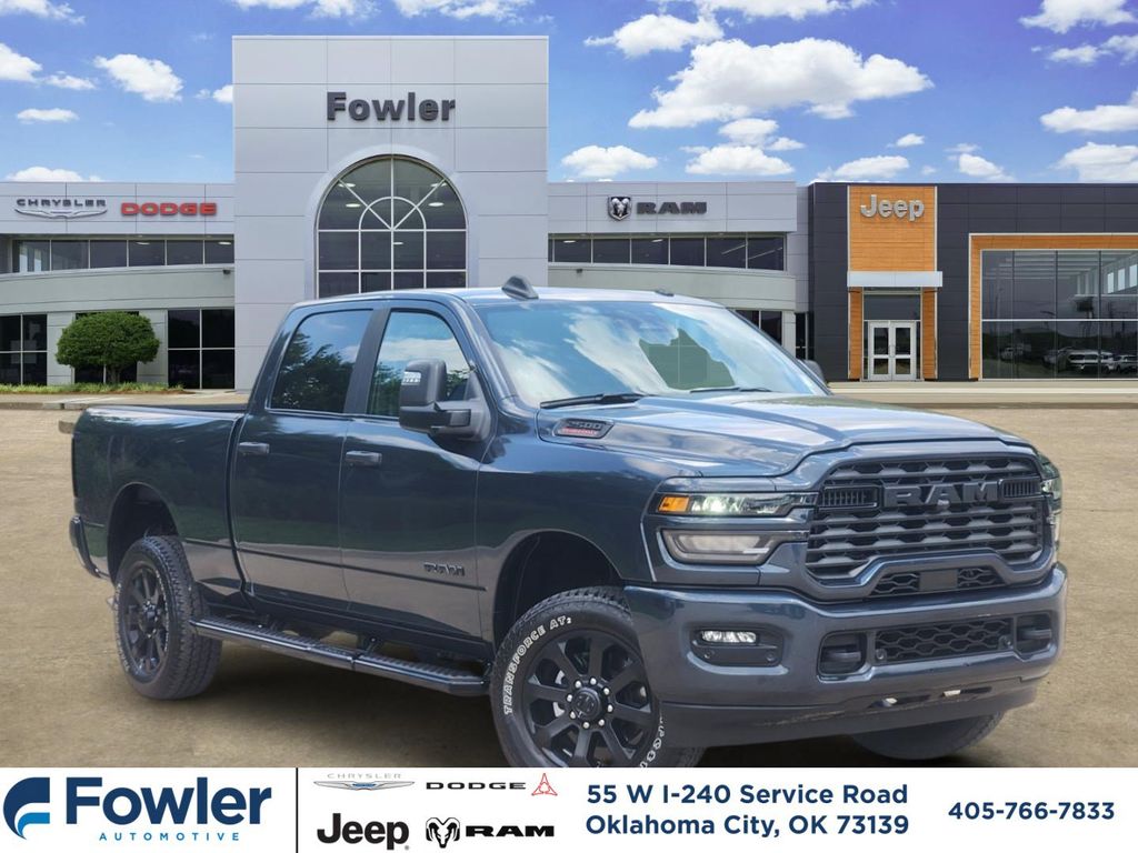 Forged Blue Metallic 2025 RAM 2500 Pickup Truck Four-Wheel Drive 8-Speed Automatic