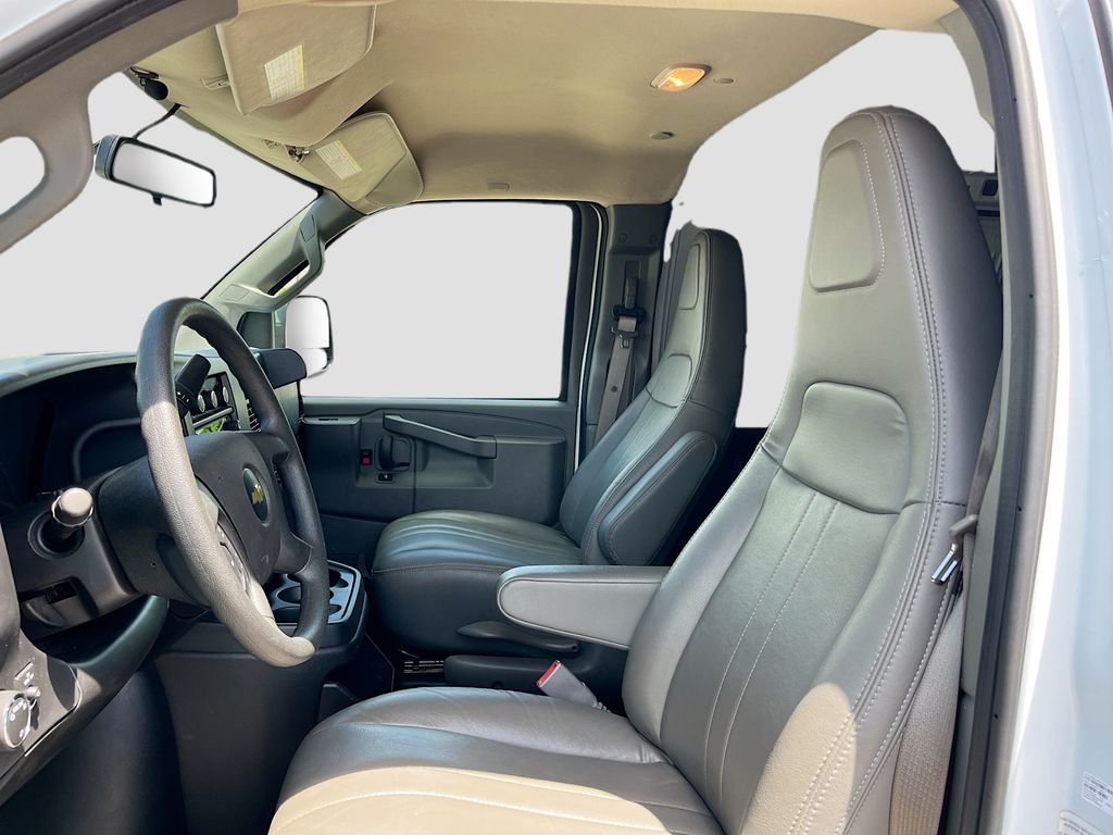 2025 Chevrolet Express 2500 Work Van White at AutoSavvy Houston Northwest