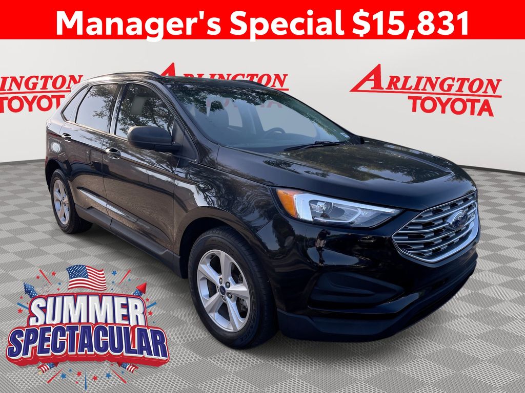 Agate Black 2020 Ford Edge SUV / Crossover Front-Wheel Drive 8-Speed Automatic