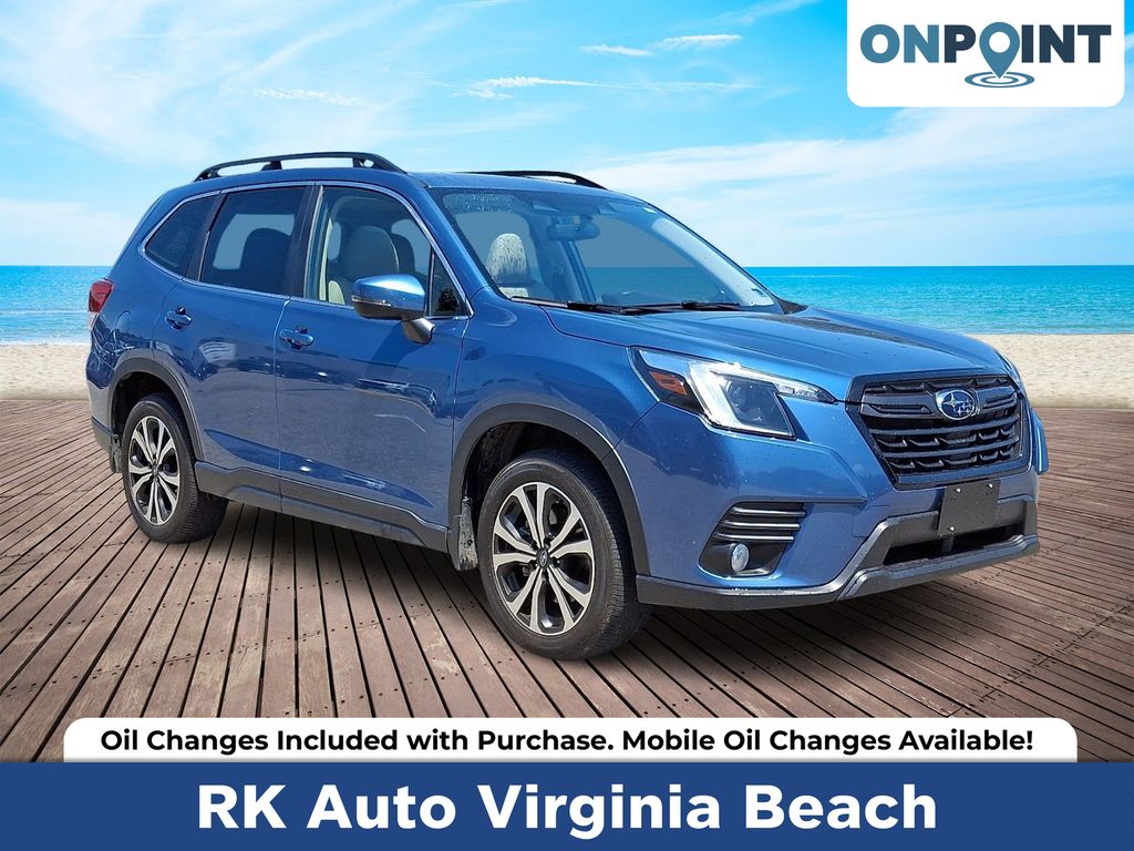 Horizon Blue Pearl 2023 Subaru Forester Limited Crossover AWD SUV / Crossover All-Wheel Drive Continuously Variable Transmission