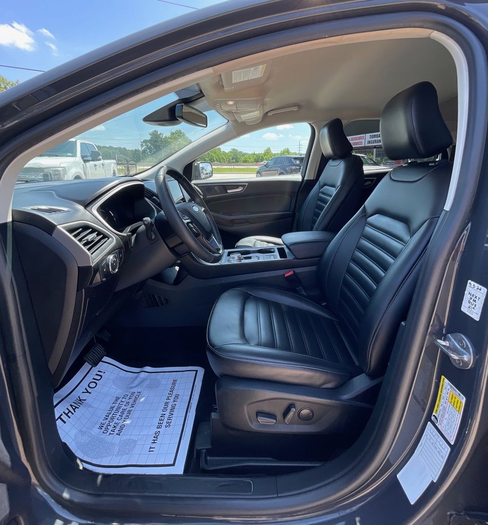 2021 Ford Edge SEL Gray at DeMontrond Ford