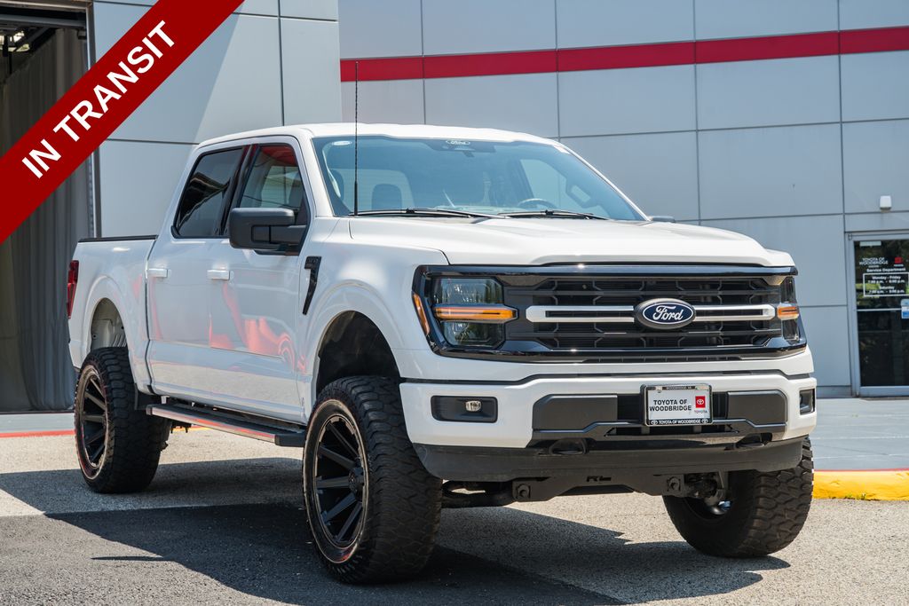 Oxford White 2025 Ford F-150 Pickup Truck Four-Wheel Drive Automatic