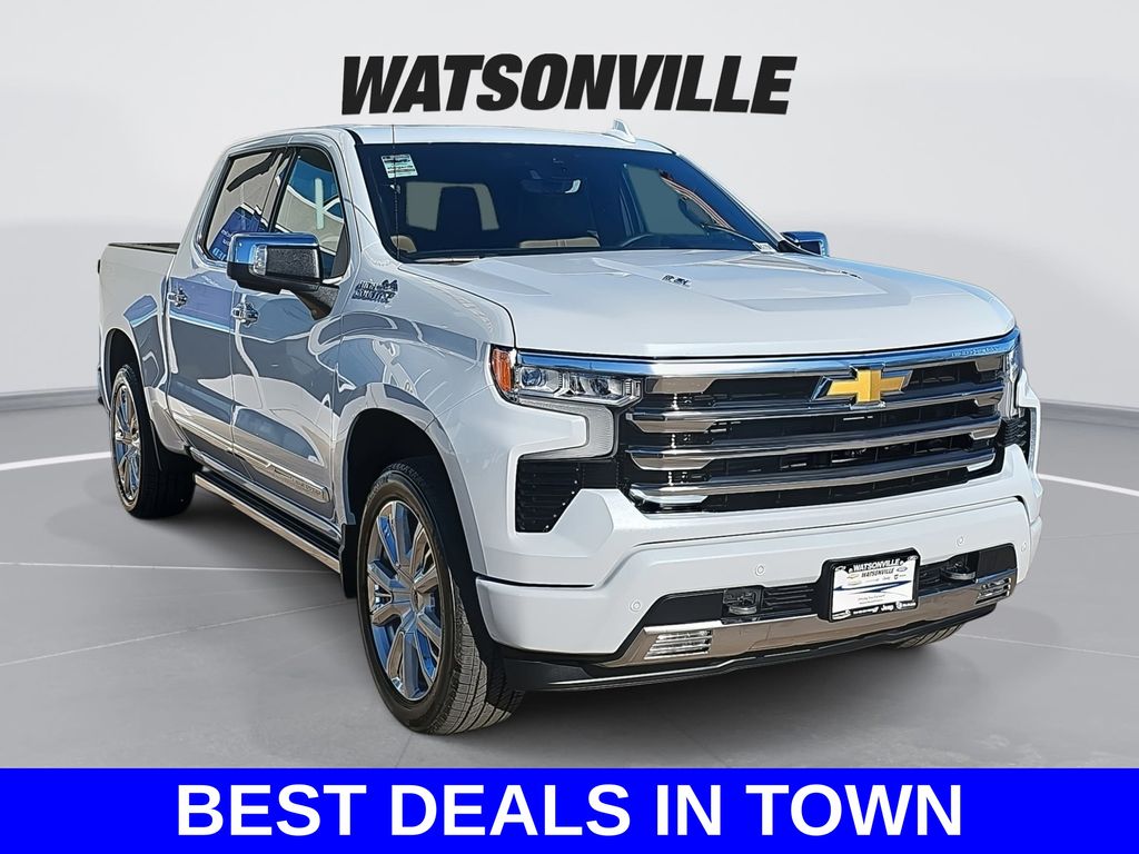 Polar White Tricoat 2026 Chevrolet Silverado 1500 Pickup Truck Four-Wheel Drive Automatic