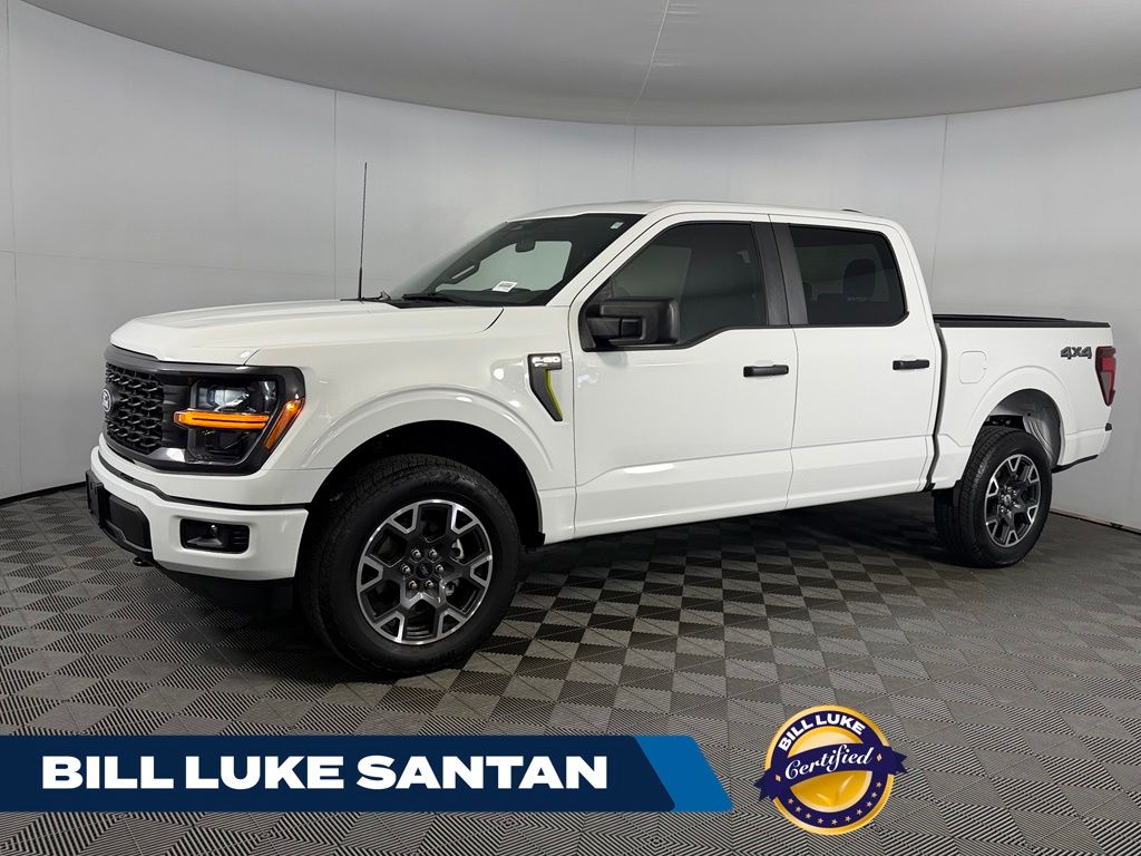 Oxford White 2025 Ford F-150 Pickup Truck Four-Wheel Drive Automatic