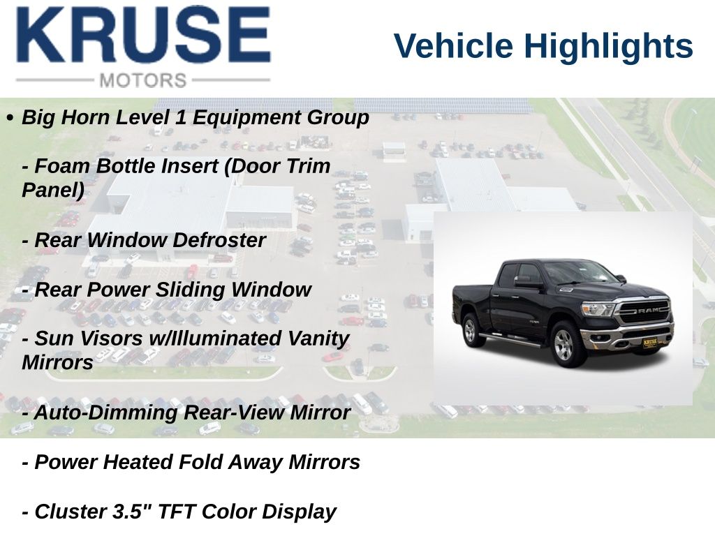 2019 Ram 1500 Big Horn/Lone Star Quad Cab 4x4 6'4" Box