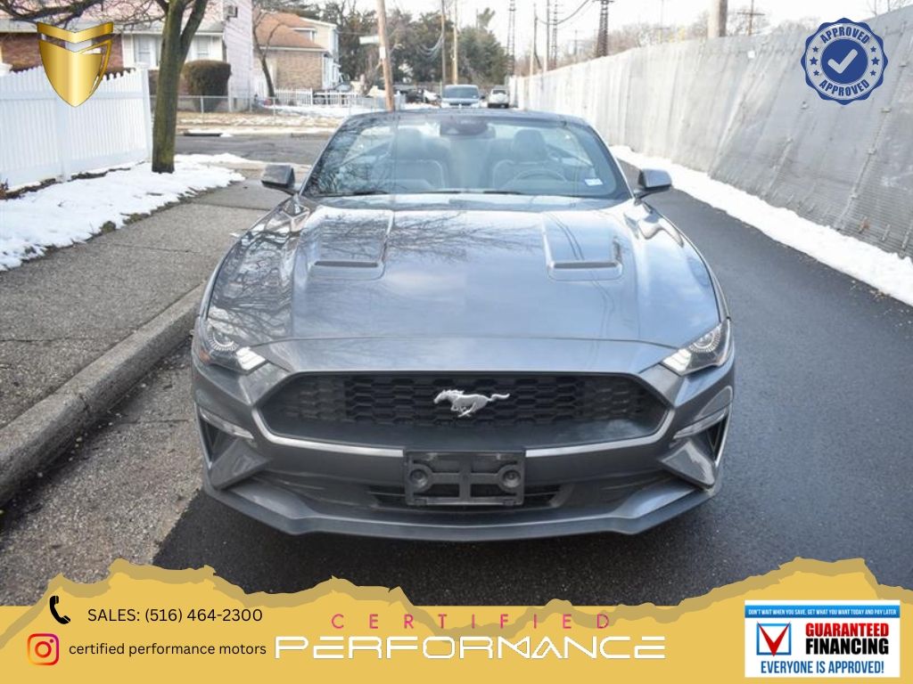 Carbonized Gray Metallic 2023 Ford Mustang EcoBoost Premium Convertible RWD Convertible Rear-Wheel Drive Automatic