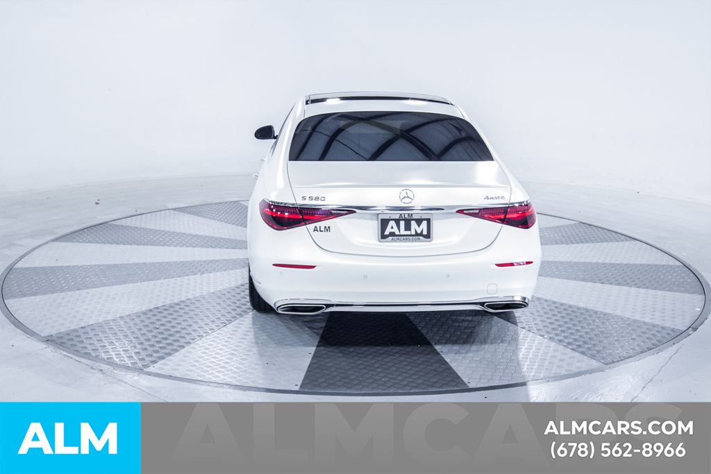 Used 2022 White Mercedes-Benz S 580 image 8