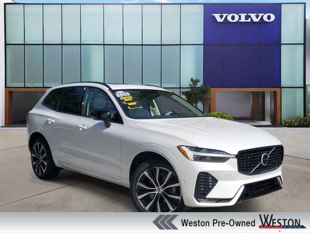 Crystal White 2024 Volvo XC60 SUV / Crossover All-Wheel Drive Automatic