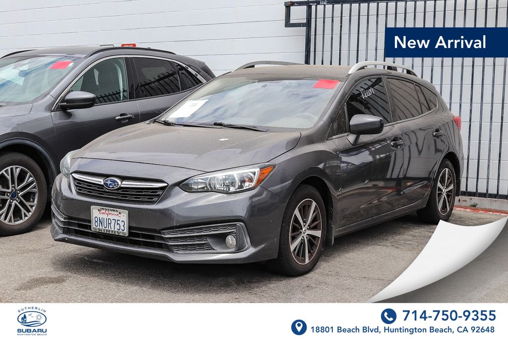 Gray Metallic 2020 Subaru Impreza Hatchback All-Wheel Drive Continuously Variable Transmission