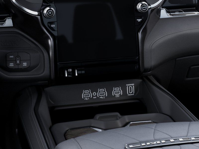 New 2026 Diamond Black Crystal Pearlcoat Ram Limited image 24