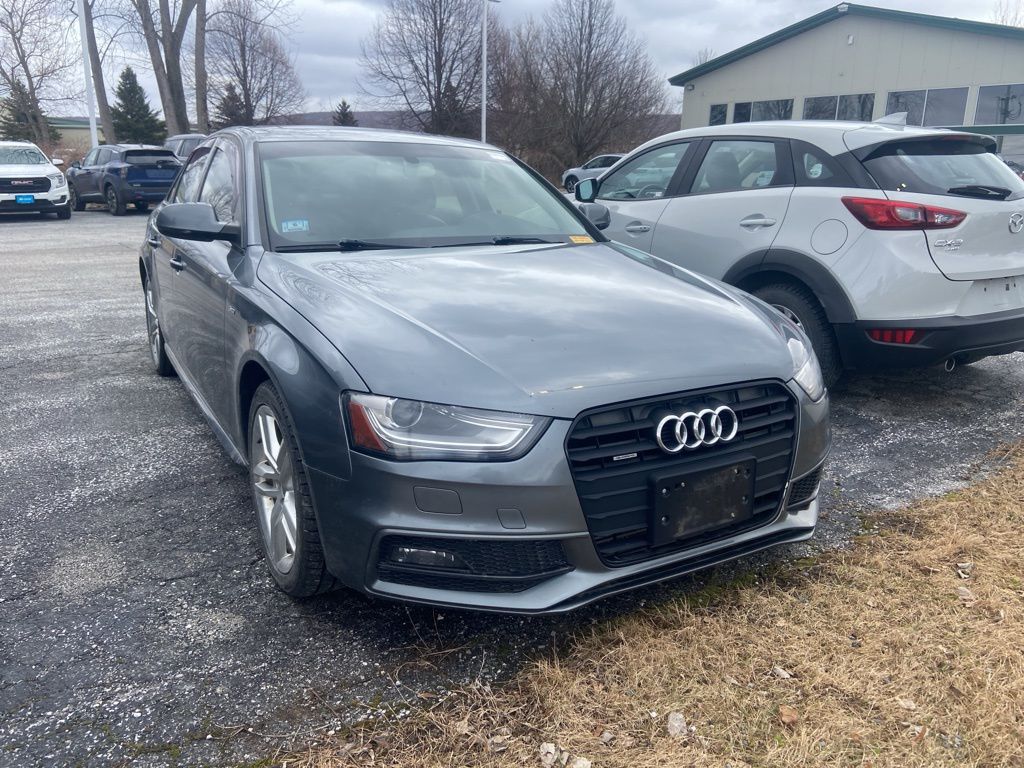 Monsoon Gray Metallic 2016 Audi A4 2.0T quattro Premium AWD Sedan All-Wheel Drive 8-Speed Automatic