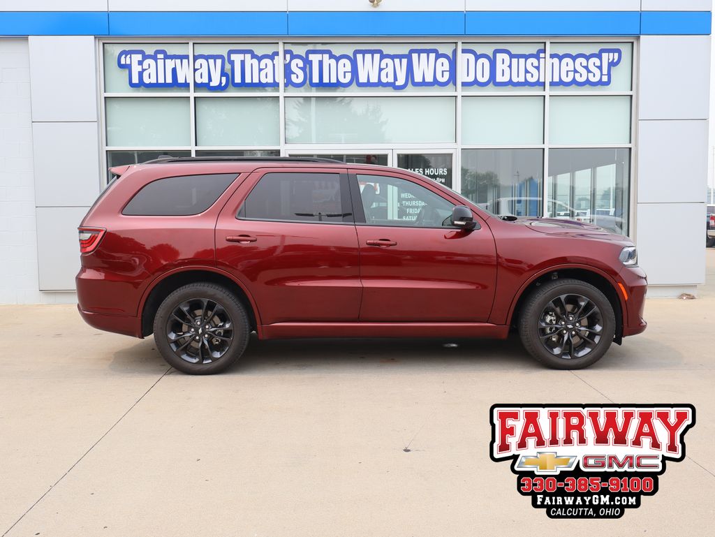 Octane Red Pearlcoat 2025 Dodge Durango SUV / Crossover All-Wheel Drive 8-Speed Automatic