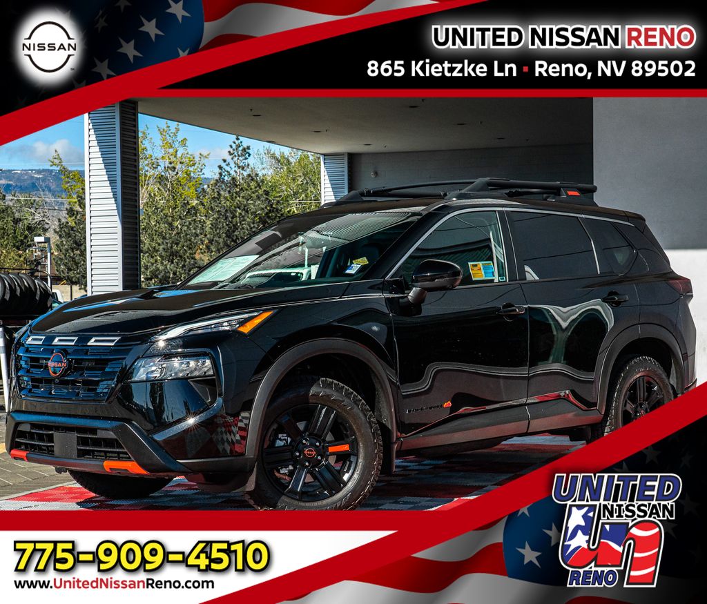 Super Black 2026 Nissan Rogue SUV / Crossover All-Wheel Drive Continuously Variable Transmission