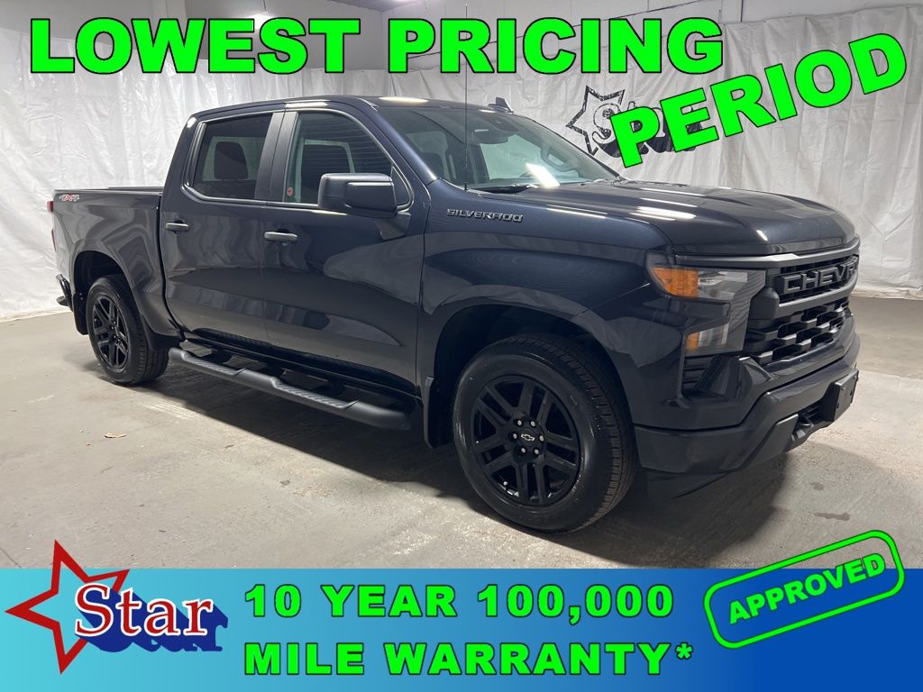 2023 Chevrolet Silverado 1500 Custom Crew Cab 4WD