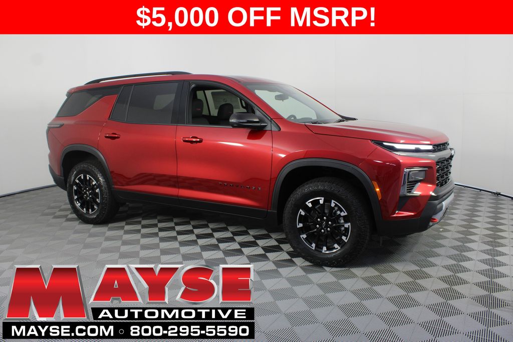 Radiant Red Tintcoat 2026 Chevrolet Traverse SUV / Crossover Four-Wheel Drive 8-Speed Automatic