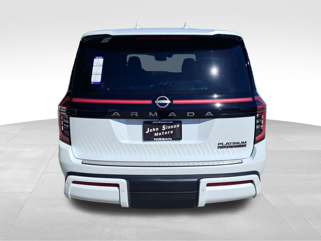 2026 Nissan Armada Platinum Reserve White at Spitzer Acura