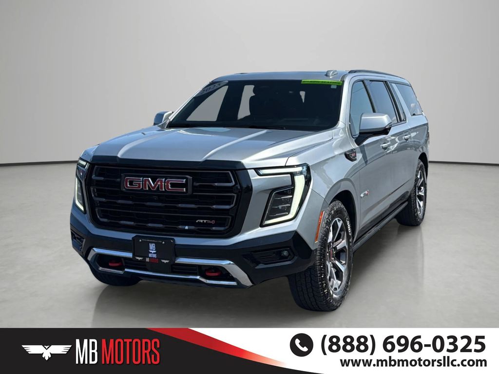 Gray 2025 GMC Yukon XL SUV / Crossover Four-Wheel Drive 