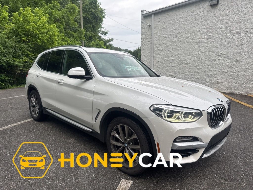 Mineral White Metallic 2019 BMW X3 xDrive30i AWD SUV / Crossover All-Wheel Drive 8-Speed Automatic