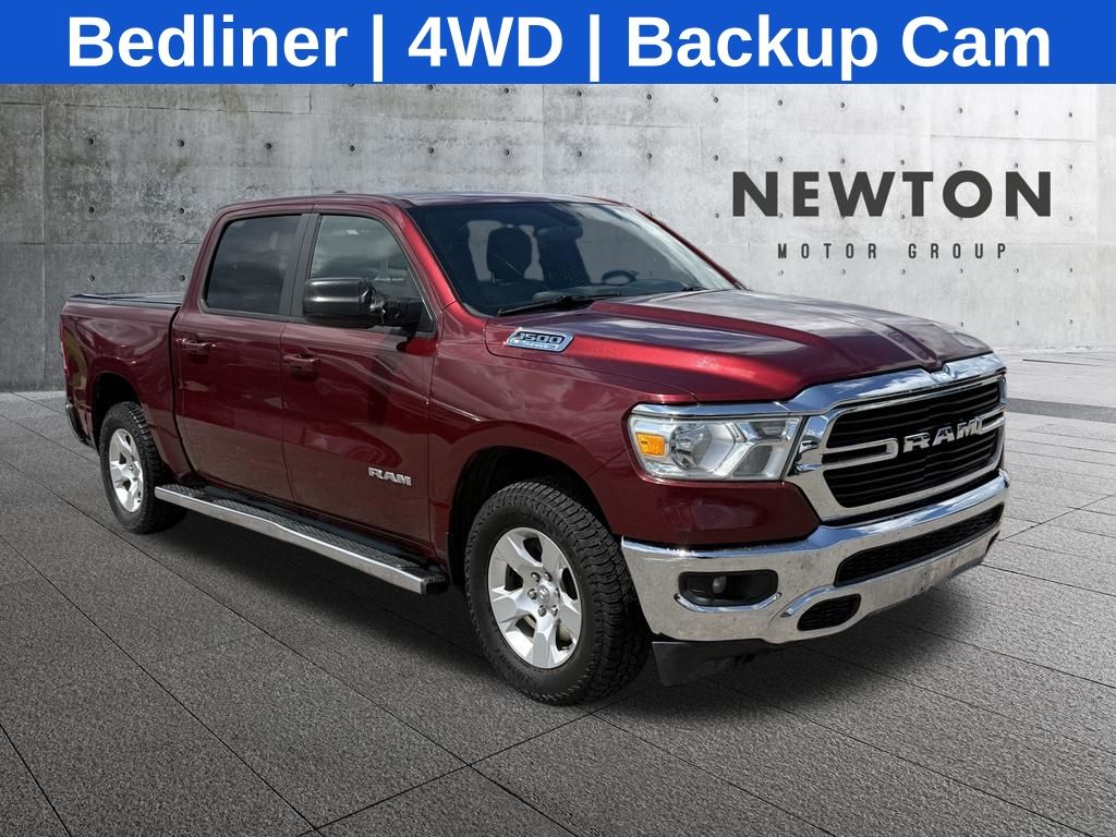Delmonico Red Pearlcoat 2021 RAM 1500 Pickup Truck Four-Wheel Drive 8-Speed Automatic