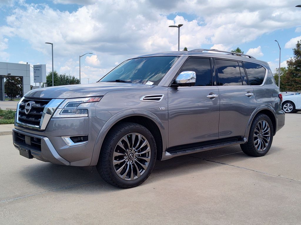 Gray (Gun Metallic) 2022 Nissan Armada SUV / Crossover 4X2