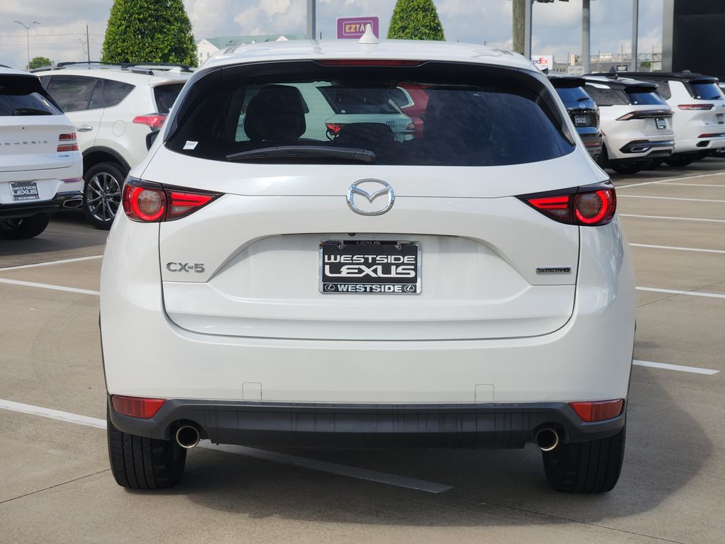 2021 Mazda CX-5 Grand Touring White at DeMontrond Mazda