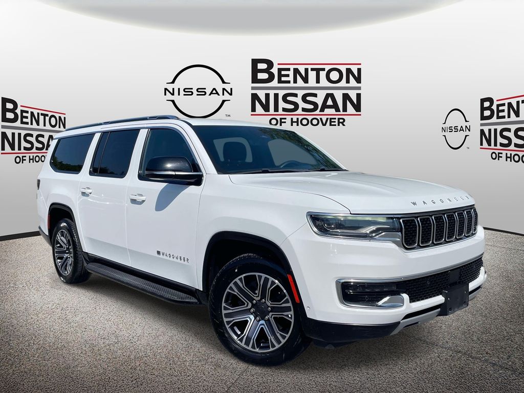 Bright White Clearcoat 2024 Jeep Wagoneer L SUV / Crossover Four-Wheel Drive 8-Speed Automatic