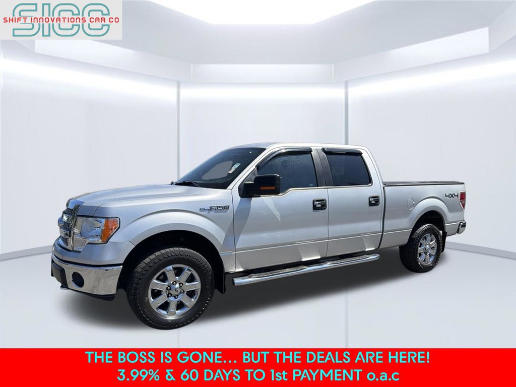 Ingot Silver 2014 Ford F-150 Pickup Truck Four-Wheel Drive 6-Speed Automatic