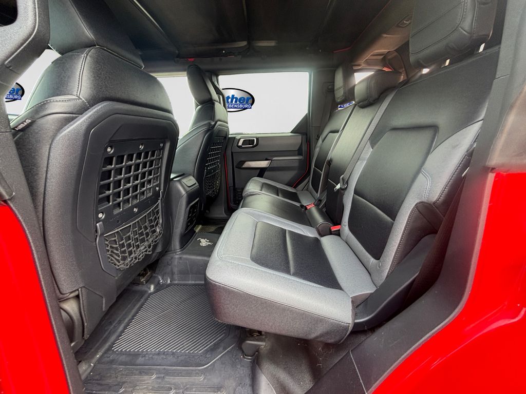 2023 Ford Bronco Black Diamond Red at Phil Fitts Ford