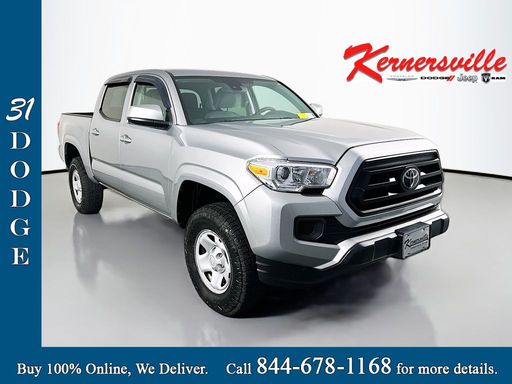 Celestial Silver 2023 Toyota Tacoma Pickup Truck Four-Wheel Drive 6-Speed Automatic
