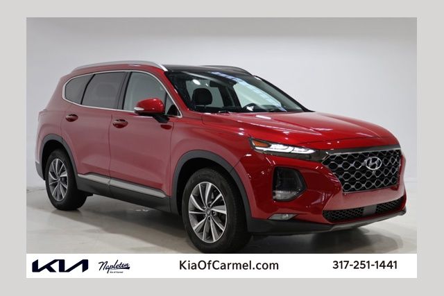 Calypso Red 2020 Hyundai Santa Fe 2.4L Limited FWD SUV / Crossover Front-Wheel Drive 8-Speed Automatic