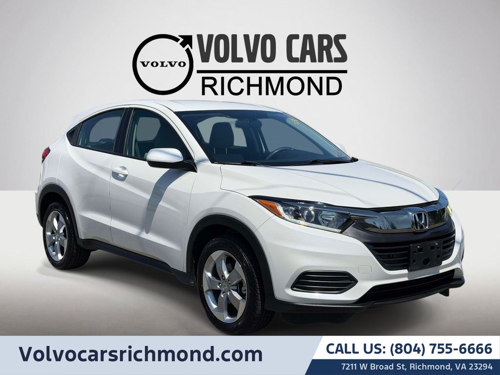 Platinum White Pearl 2020 Honda HR-V SUV / Crossover All-Wheel Drive Continuously Variable Transmission