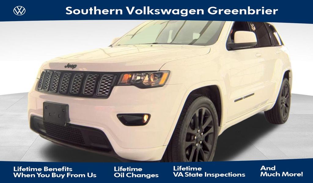 Bright White Clearcoat 2020 Jeep Grand Cherokee SUV / Crossover Four-Wheel Drive 8-Speed Automatic