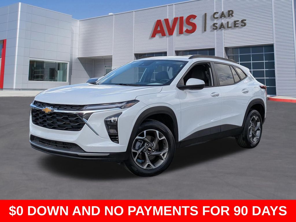 Summit White 2025 Chevrolet Trax LT FWD SUV / Crossover Front-Wheel Drive 6-Speed Automatic
