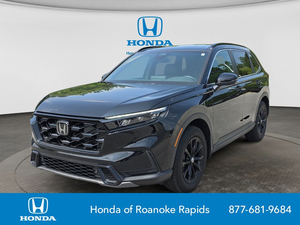Crystal Black Pearl 2025 Honda CR-V Hybrid SUV / Crossover All-Wheel Drive Continuously Variable Transmission