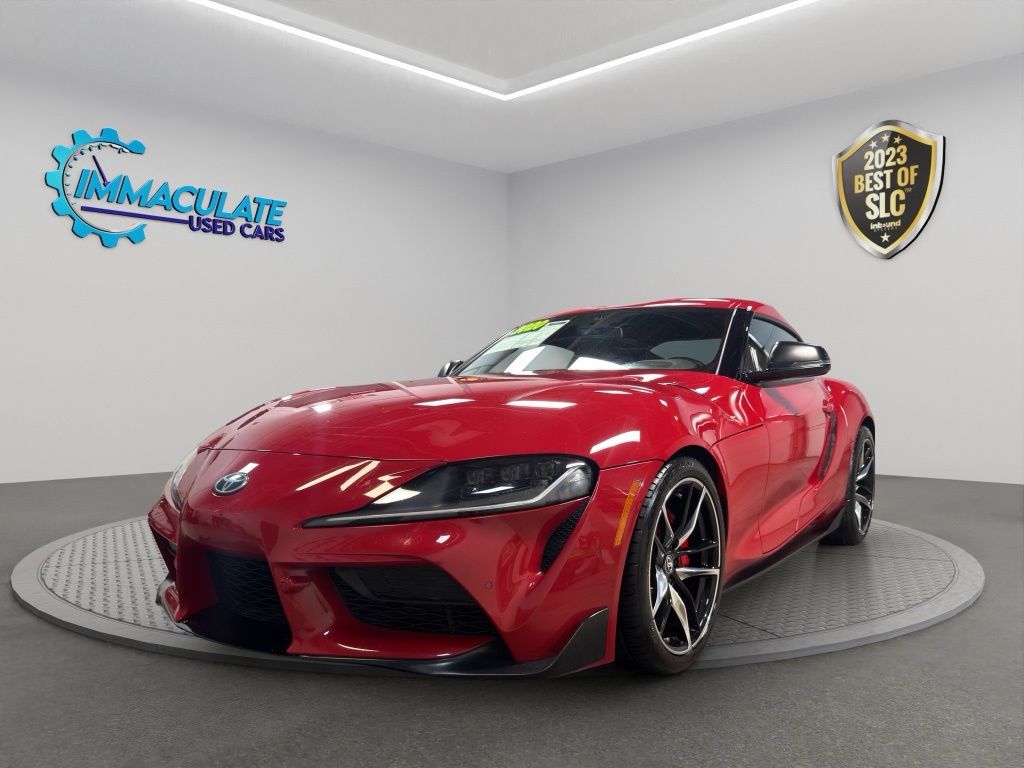 Renaissance Red 2020 Toyota Supra Coupe Rear-Wheel Drive 8-Speed Automatic