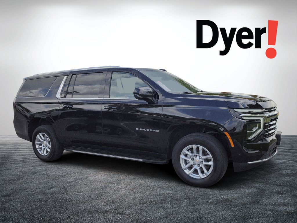 Black 2025 Chevrolet Suburban SUV / Crossover 4X2