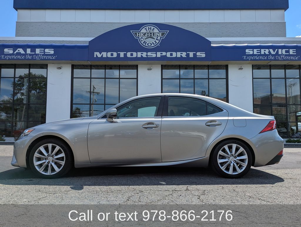 Atomic Silver 2016 Lexus IS Sedan All-Wheel Drive 6-Speed Automatic