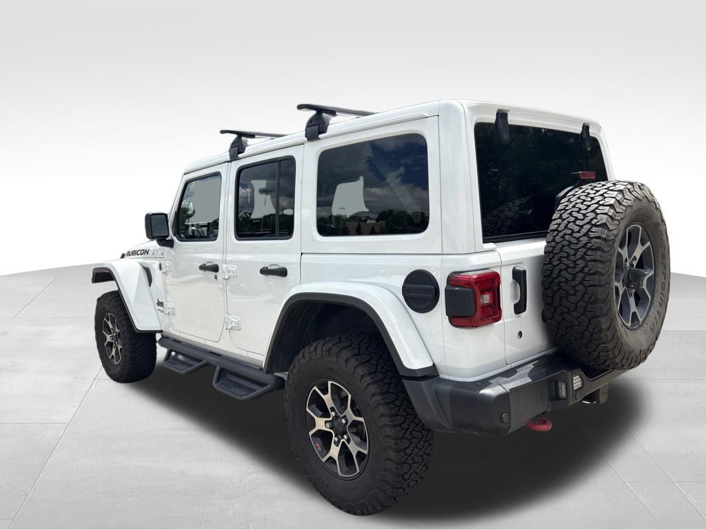 2018 Jeep Wrangler Unlimited Rubicon White at Luther Ford