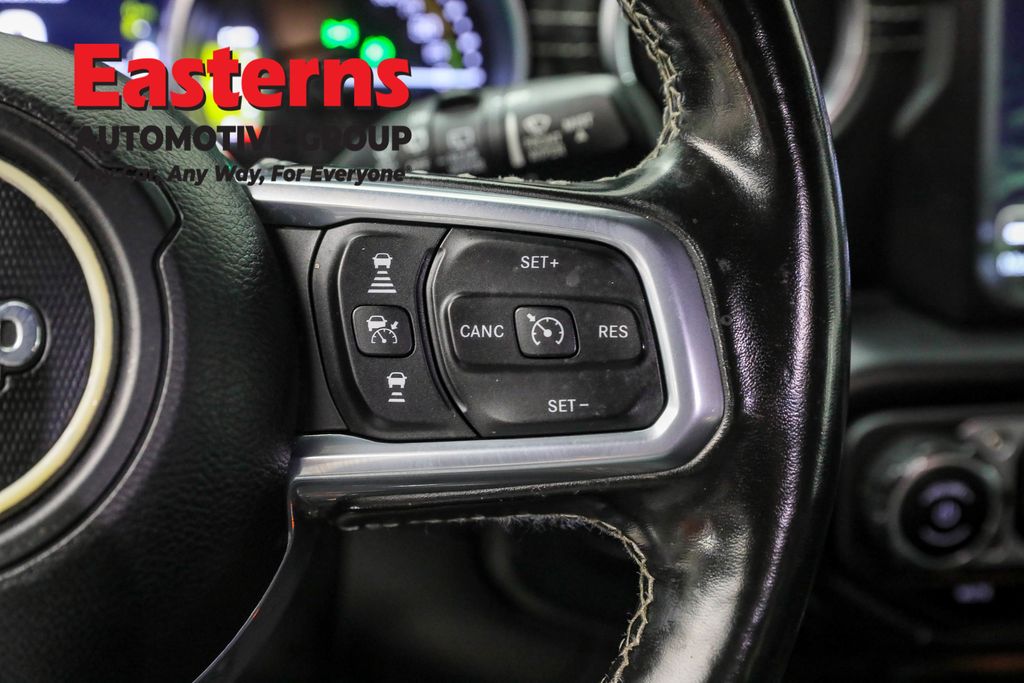 Used 2021 Silver Jeep Unlimited Sahara 4xe image 16