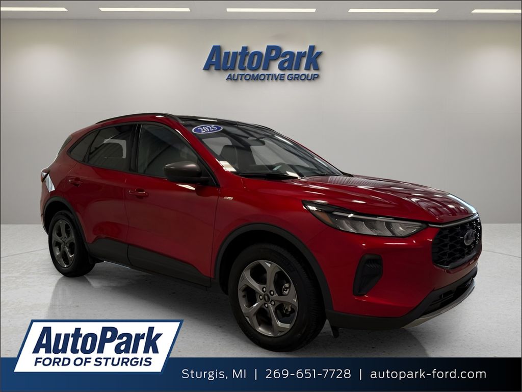 Rapid Red Metallic Tinted Clearcoat 2025 Ford Escape ST-Line AWD SUV / Crossover All-Wheel Drive 8-Speed Automatic