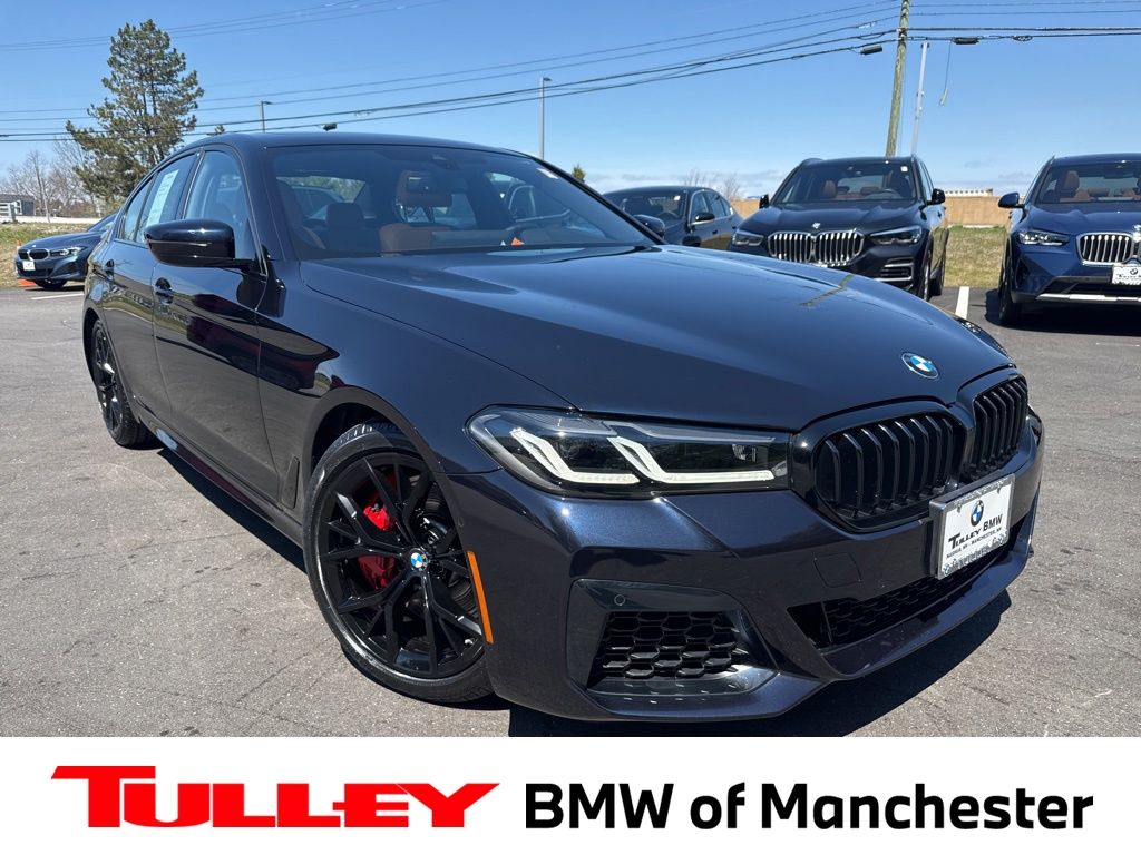 Carbon Black Metallic 2023 BMW 5 Series Sedan All-Wheel Drive 8-Speed Automatic