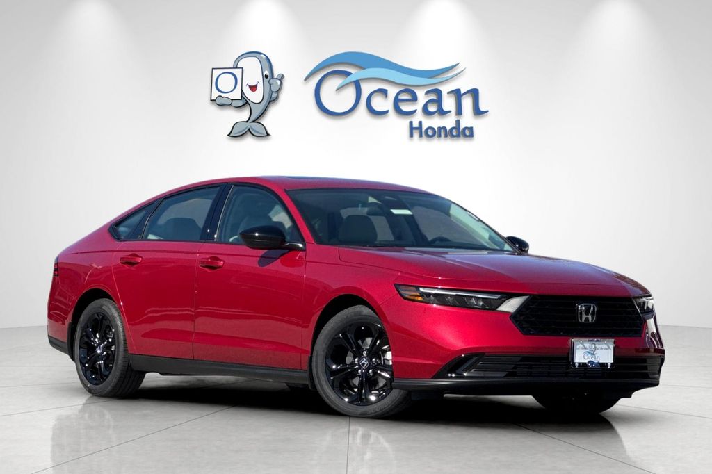 Used 2025 Radiant Red Metallic Honda SE image 2