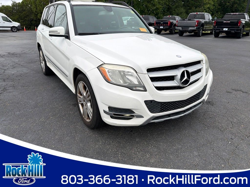Polar White 2015 Mercedes-Benz GLK SUV / Crossover Rear-Wheel Drive 7-Speed Automatic