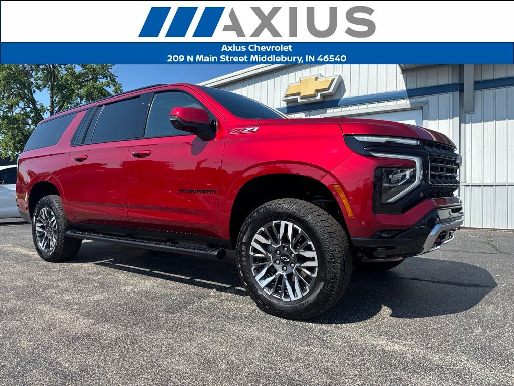 Radiant Red Tintcoat 2026 Chevrolet Suburban SUV / Crossover Four-Wheel Drive Automatic
