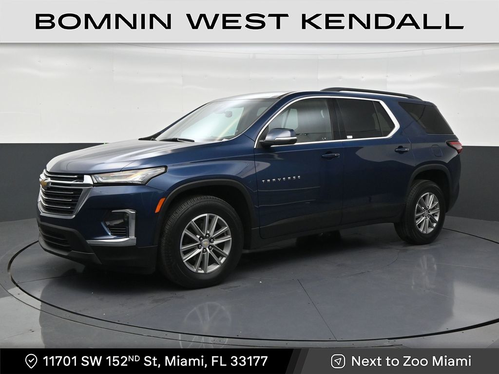 Northsky Blue Metallic 2023 Chevrolet Traverse LT Cloth FWD SUV / Crossover Front-Wheel Drive 9-Speed Automatic